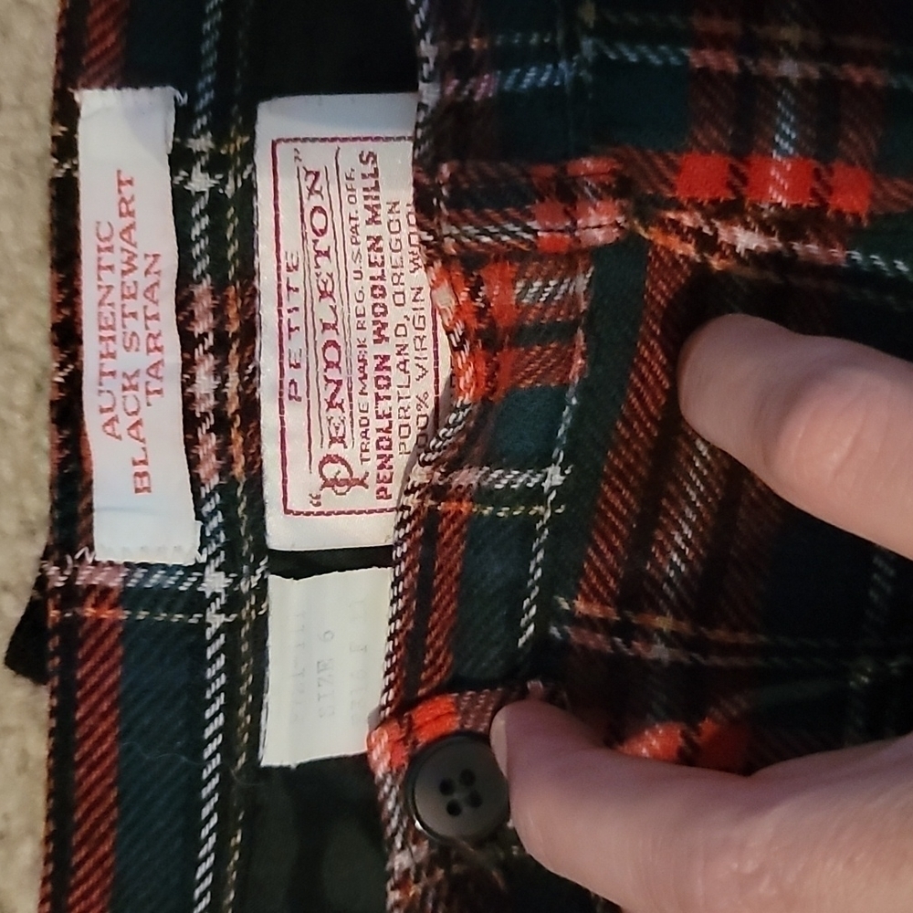 Vintage Pendleton | Authentic Black Stewart Tarta… - image 6